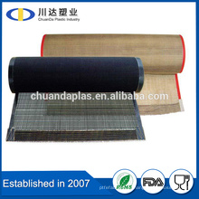 2015 оптовая продажа завода тефлоновая лента транспортера сетки волокна тефлона волокна оптовой продажи фабрики для сбывания